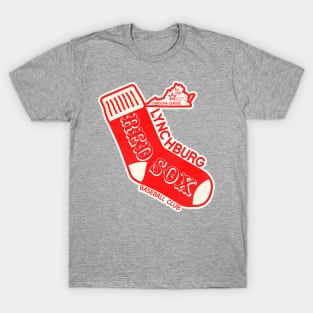 Defunct Lynchburg Red Sox Baseball Team T-Shirt